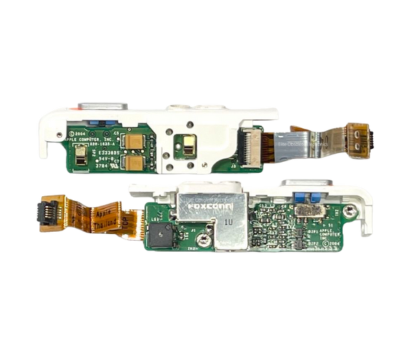 Original Apple Headphone Jack Hold Switch Complete Assembly & Flex Cable for Apple iPod Classic Monochrome 4th Generation A1059