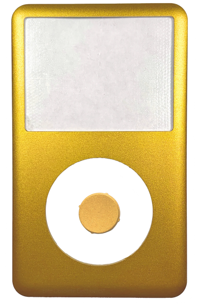 Gold Faceplate For Apple iPod Classic 6th 7th Generation Metal A1238