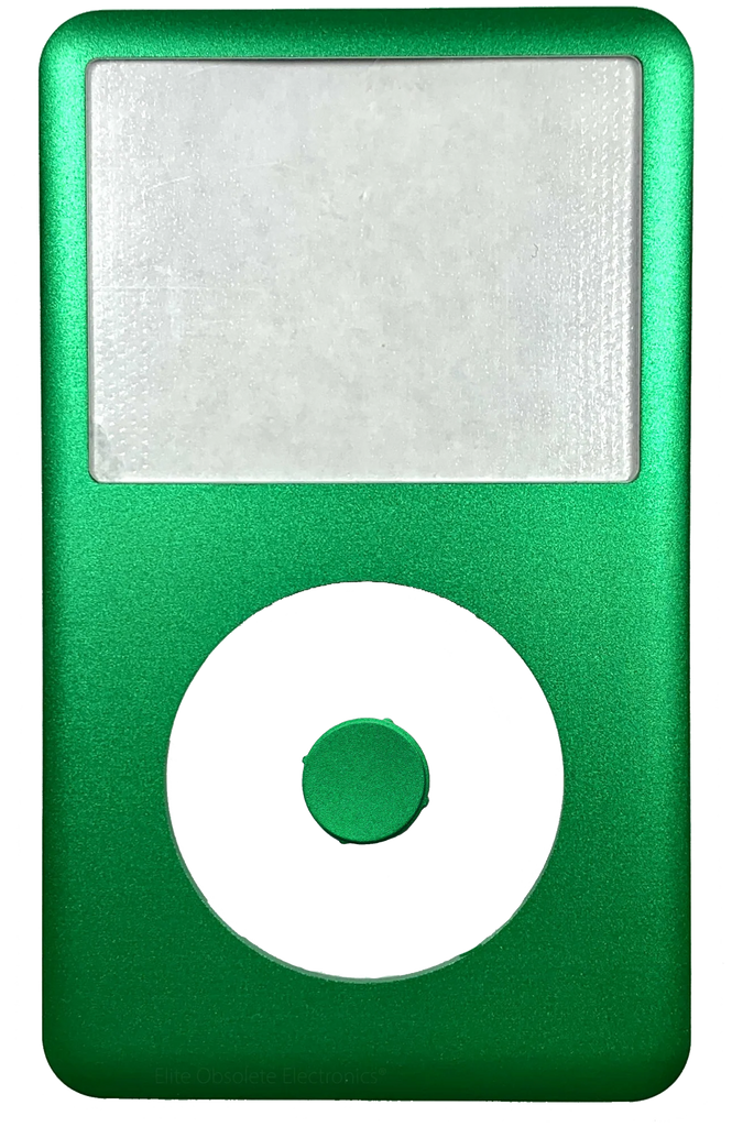 Green Faceplate For Apple iPod Classic 6th 7th Generation Metal Green Faceplate For Apple iPod Classic 6th 7th Generation Metal