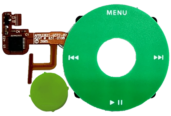 Green Click Wheel Flex for Apple iPod Video 5th 5.5 A1136