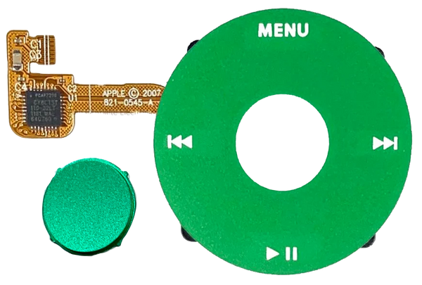 Green Click Wheel Flex for Apple iPod Classic 6th 7th Generation A1238