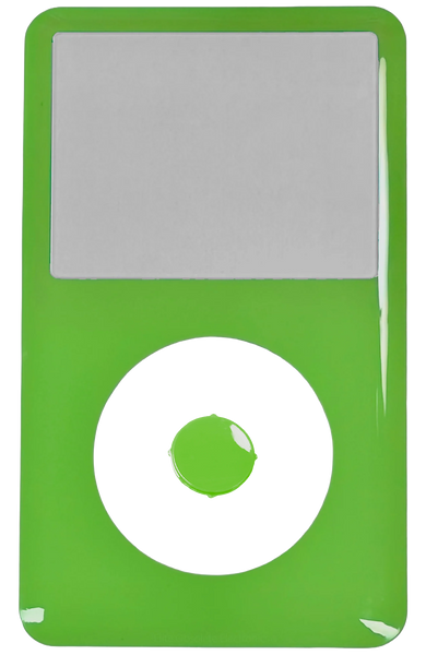 Green Faceplate For Apple iPod Classic 6th 7th Generation Plastic A1238