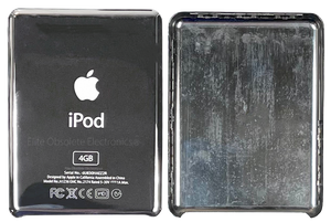 New 4GB Silver Chrome Backplate for Apple iPod Nano 3rd Generation