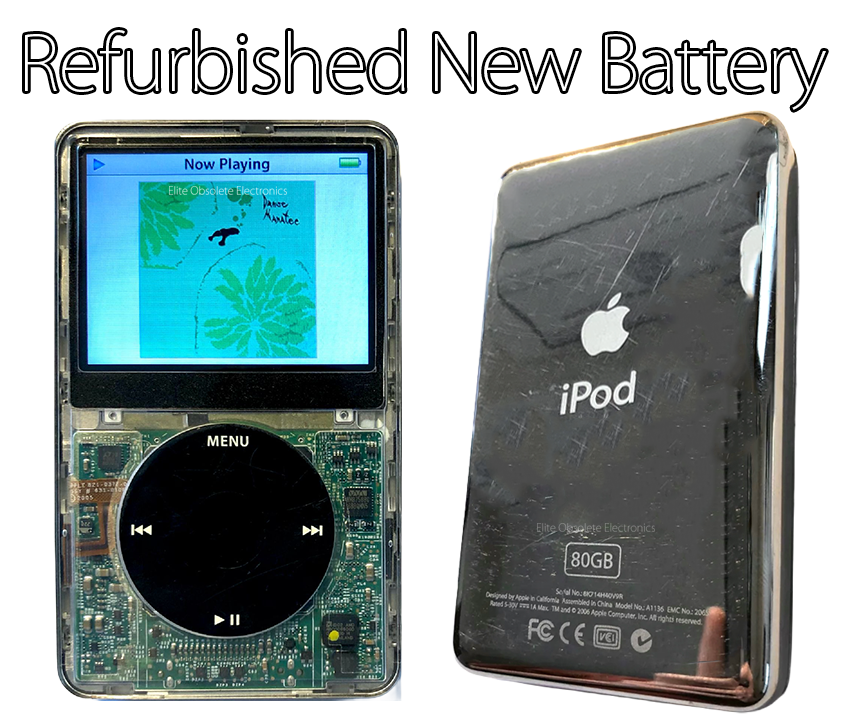 Apple iPod Video 5th & 5.5 Enhanced A1136 – Elite Obsolete Electronics