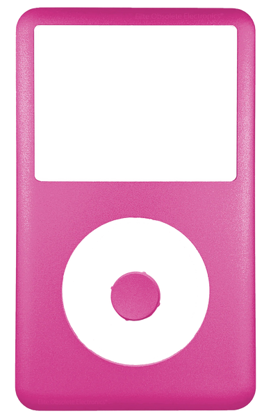 Hot Pink Faceplate For Apple iPod Classic 6th 7th Generation A1238 Metal