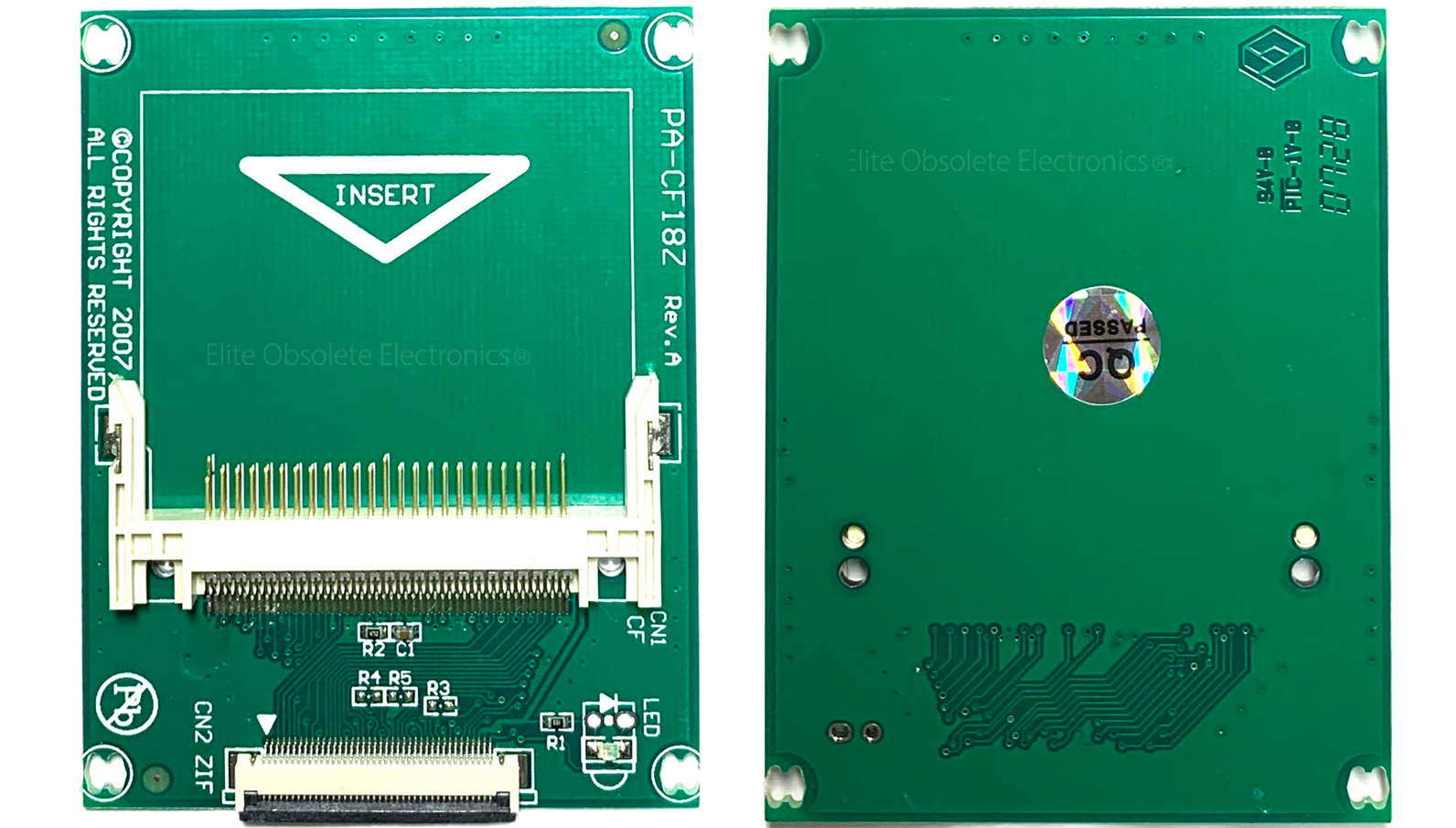Generic Compact Flash Card CF to ZIF 40-Pin Adapter Board For