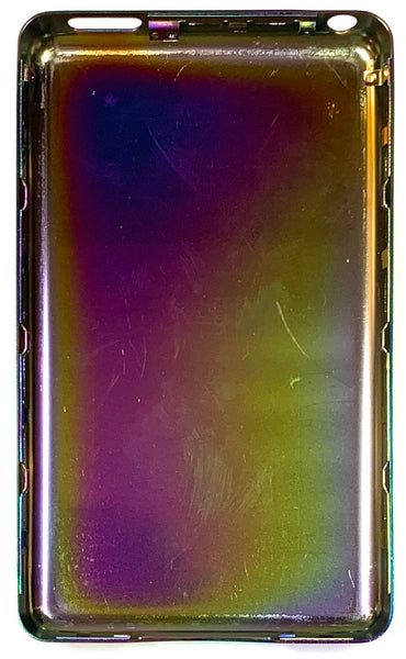 Thick Rainbow Fully Blank Backplate for Apple iPod Classic 6th 7th & iPod Video 5th 5.5 Enhanced