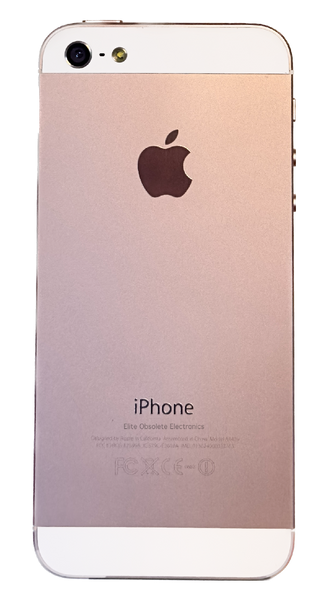Refurbished Apple iPhone 5 16GB Rose Gold Custom Rare iOS 6.1.4 New Battery