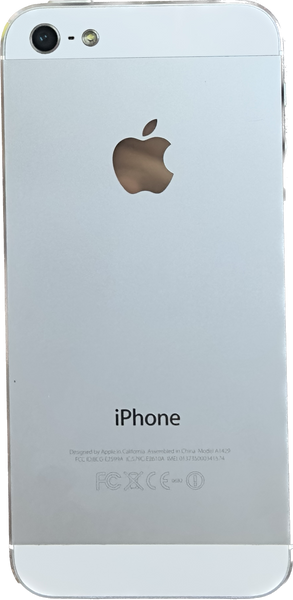 Refurbished Apple iPhone 5 16GB Silver White Rare iOS 6.1.4 New Battery