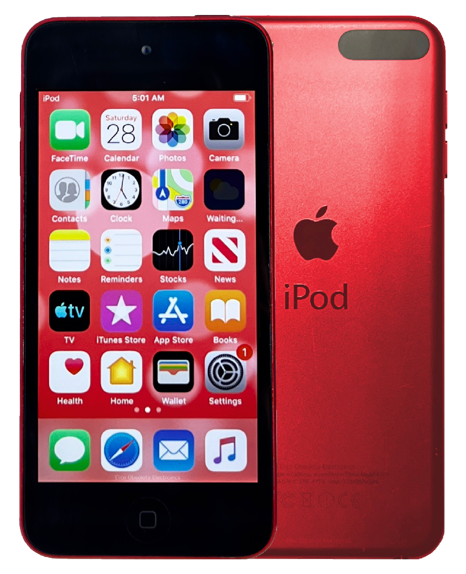 【NAGA】iPod touch 6世代 64GB RED Refurbished Apple iPod Touch 6th Generation Product Red
