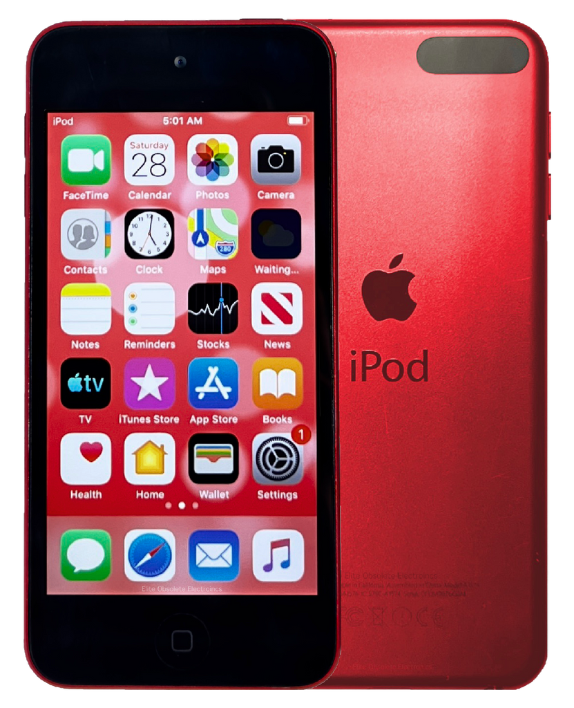 Refurbished Apple iPod Touch 6th Generation Product Red & Black Refurbished Apple iPod Touch 6th Generation Product Red & Black