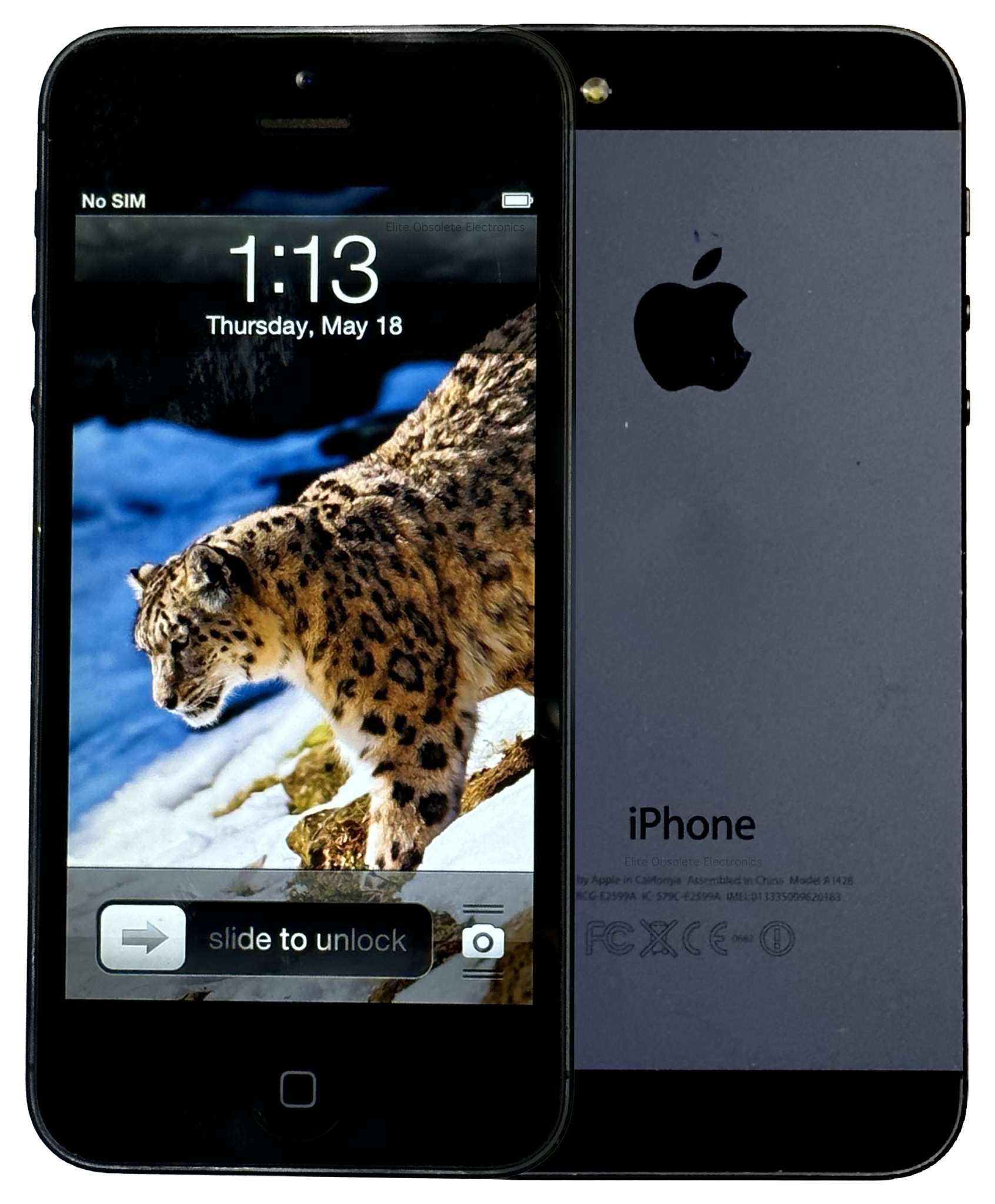 Refurbished Apple iPhone 5 16GB 32GB Slate Black Rare iOS 6.1.4 Refurbished Apple iPhone 5 16GB 32GB Slate Black Rare iOS 6.1.4