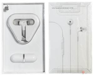 Original Apple ‘iPod In-Ear Headphones with Inline Remote and Microphone’ 2008 Earbuds Wired 3.5mm MA850G/B