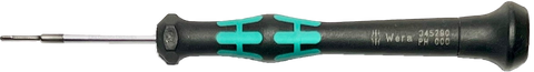 New Wera 345290 PH #000 40mm Magnetic Steel-Tip Phillips Head Screwdriver