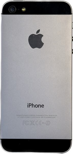 Refurbished Apple iPhone 5 16GB Custom Space Gray Rare iOS 6.1.4 New Battery
