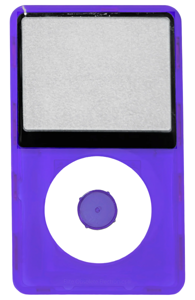 Indigo Crystal Clear Transparent Faceplate For Apple iPod Classic 6th 7th Generation A1238 Plastic