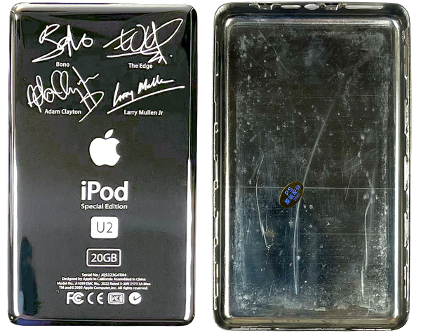 New 20GB U2 Special Edition Silver Backplate for Apple iPod Photo