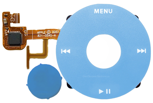 Light Blue Click Wheel Flex for Apple iPod Video 5th 5.5 A1136