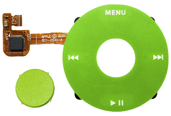 Light Green Click Wheel Flex for Apple iPod Classic 6th 7th Generation A1238