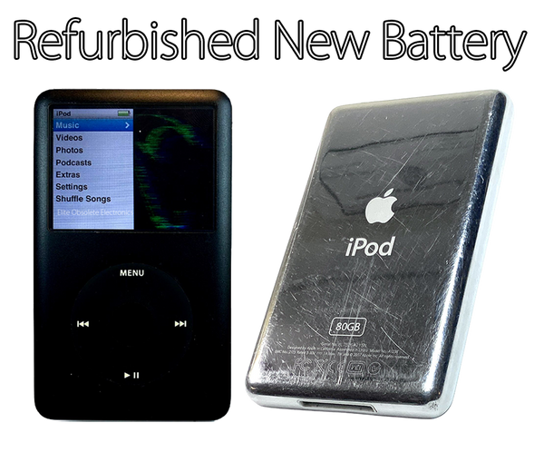 Refurbished Black Apple iPod Classic 6th & 7th Generation New