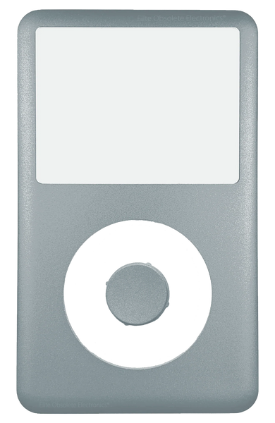 Pebble Grey Faceplate For Apple iPod Classic 6th 7th Generation A1238 Metal
