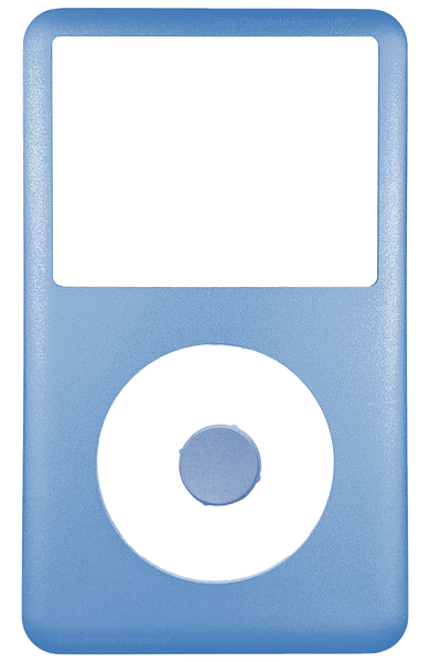 Periwinkle Blue Faceplate For Apple iPod Classic 6th 7th Generation Metal A1238
