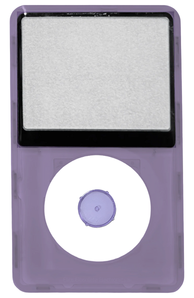 Purple Crystal Clear Faceplate For Apple iPod Video 5th & 5.5 Generation Plastic A1136