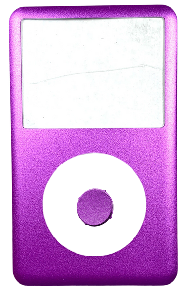 Purple Faceplate For Apple iPod Classic 6th 7th Generation A1238 Metal