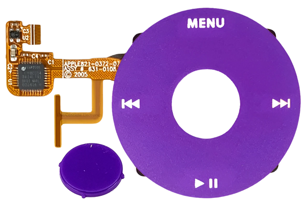 Purple Click Wheel Flex for Apple iPod Video 5th 5.5 A1136