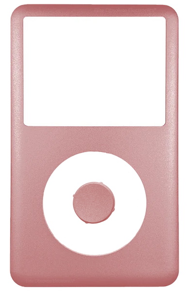 Rose Gold Pink Faceplate For Apple iPod Classic 6th 7th Generation A1238 Metal