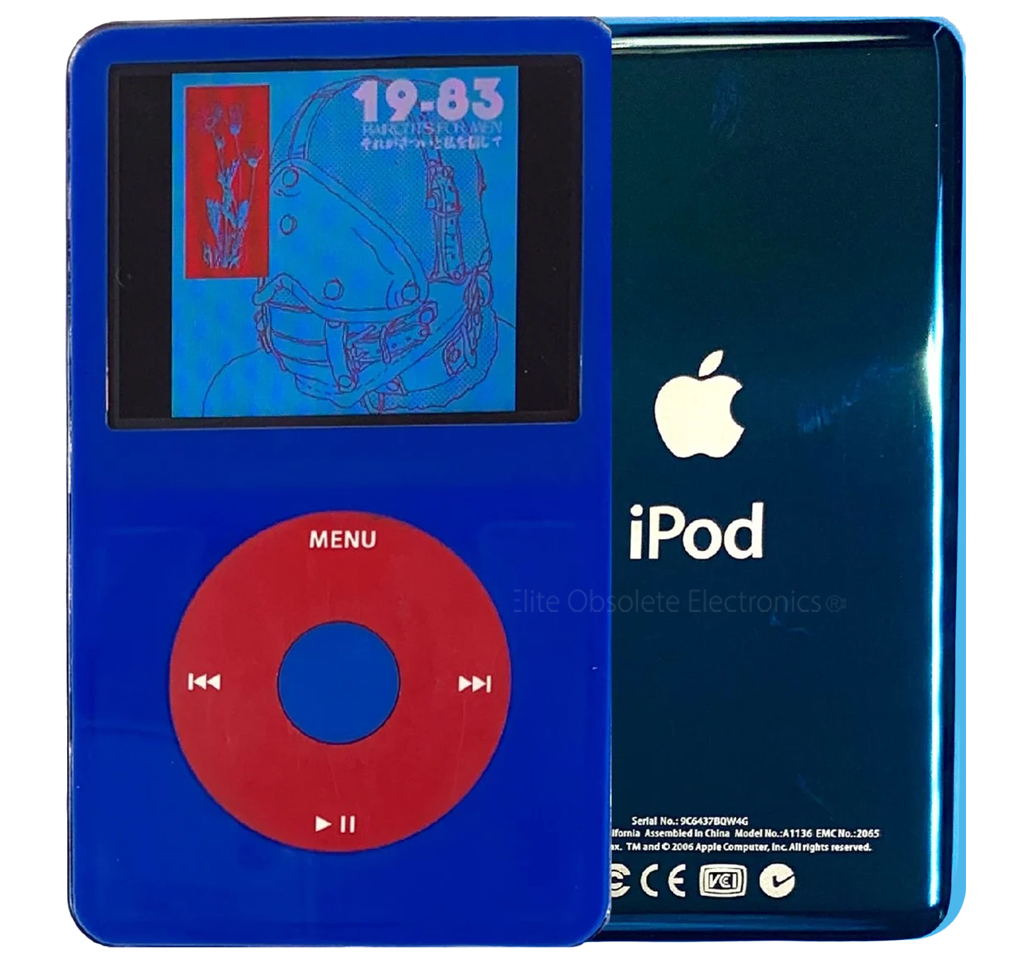 【美品】iPod Classic 第5世代 オールブルー 256GB New Apple iPod Video Classic 5th & 5.5 Enhanced Blue – Elite