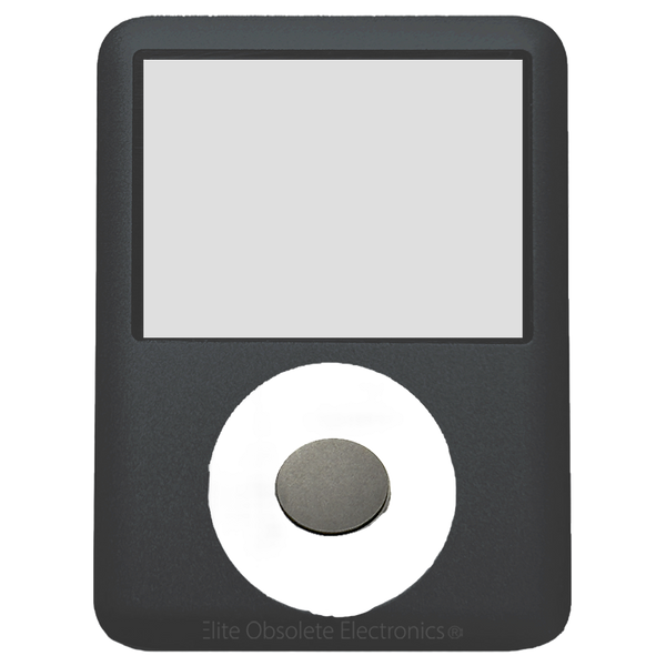 New Charcoal Gray Faceplate & Center Button for Apple iPod Nano 3rd Generation 4GB 8GB A1236