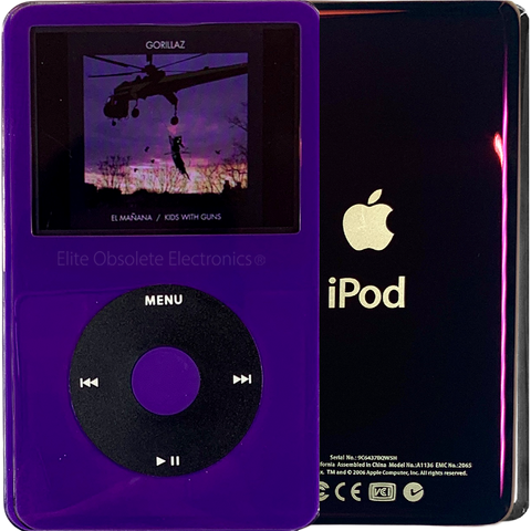 New Apple iPod Video Classic 5th & 5.5 Enhanced Purple – Elite
