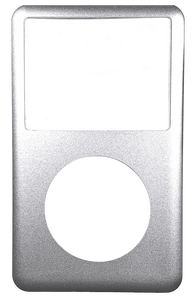 Silver Faceplate For Apple iPod Classic 6th 7th Generation Metal