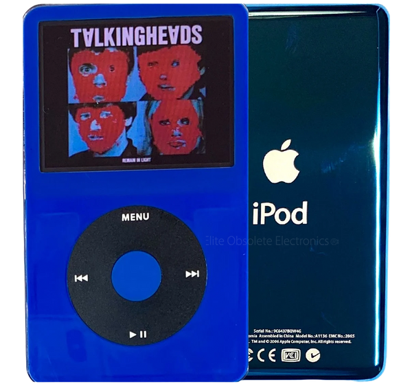 New Apple iPod Video Classic 5th & 5.5 Enhanced Blue – Elite