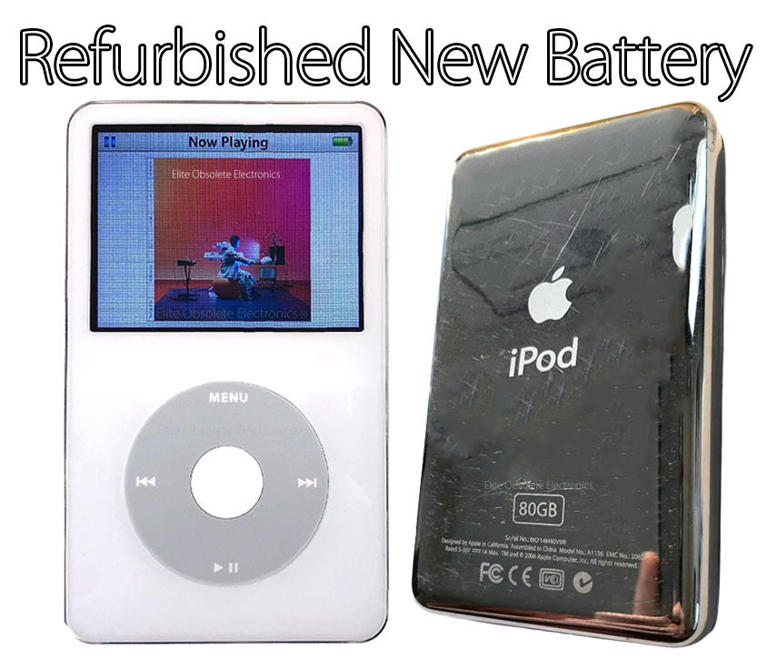 【整備品】Apple iPod Video 第5世代 120GB A1136 Apple iPod Video 5th & 5.5 Enhanced A1136 – Elite Obsolete Electronics