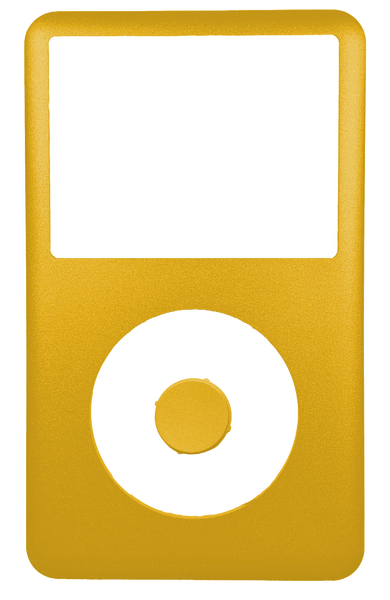 Yellow Faceplate For Apple iPod Classic 6th 7th Generation A1238 Metal