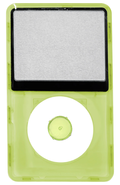 Yellow Crystal Clear Faceplate For Apple iPod Video 5th & 5.5 Generation Plastic A1136