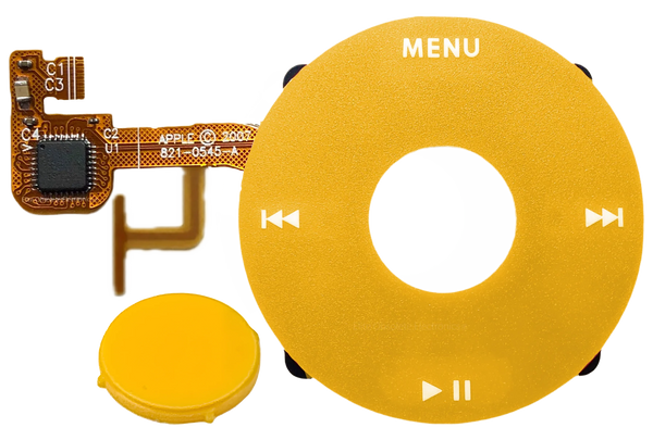 Yellow Click Wheel Flex for Apple iPod Video 5th 5.5 A1136