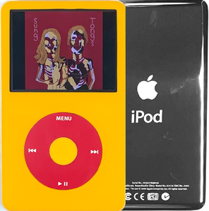New Apple iPod Video Classic 5th & 5.5 Enhanced Yellow / Red / Yellow