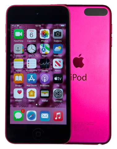 Refurbished Apple iPod Touch 6th Generation Pink & Black 16GB 32GB MKGX2LL/A MKHQ2LL/A
