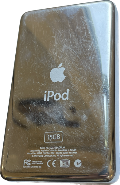 Refurbished Apple iPod Classic 3rd Generation A1040 iFlash SD Card 64GB 128GB 256GB 512GB 1TB 850mah 2000mah 2450mah