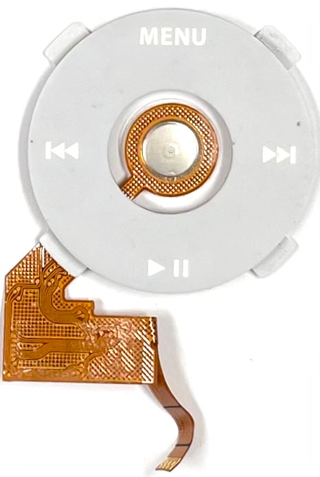 Grey White Click Wheel Plastic Flex for Apple iPod Nano 1st Generation ...