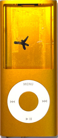 Used Original Housing w/ Click Wheel for Apple iPod Nano 4th Generation Orange