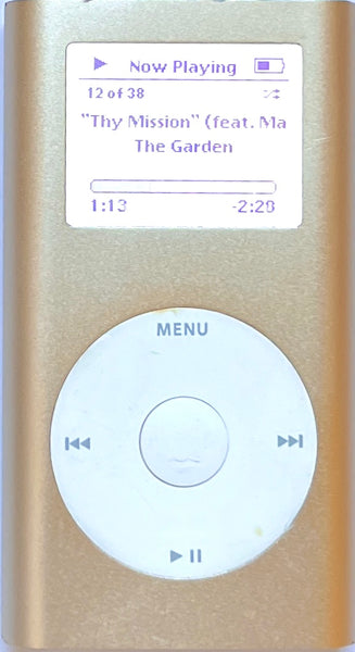 Refurbished Apple iPod Mini 1st 2nd Generation Gold SD Card 600mah
