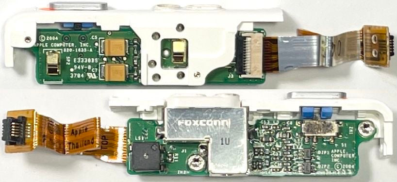Headphone Jack & Hold Switch Flex Cable for Apple iPod Classic Monochrome 4th Generation