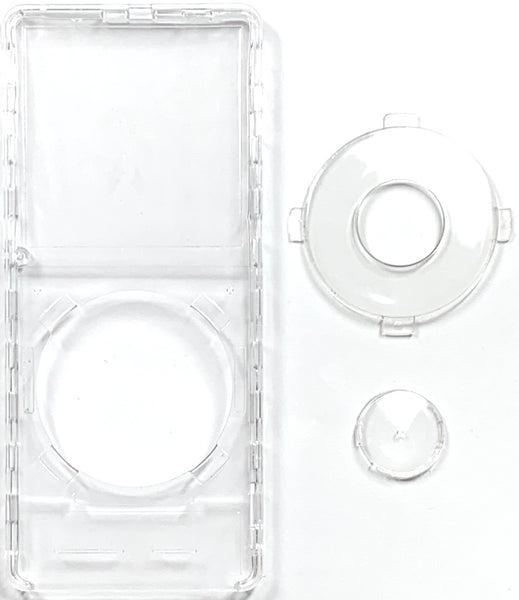 New iVue Transparent Clear Complete Kit for Apple iPod Nano 1st Generation (Faceplate, Click Wheel & Center Button)