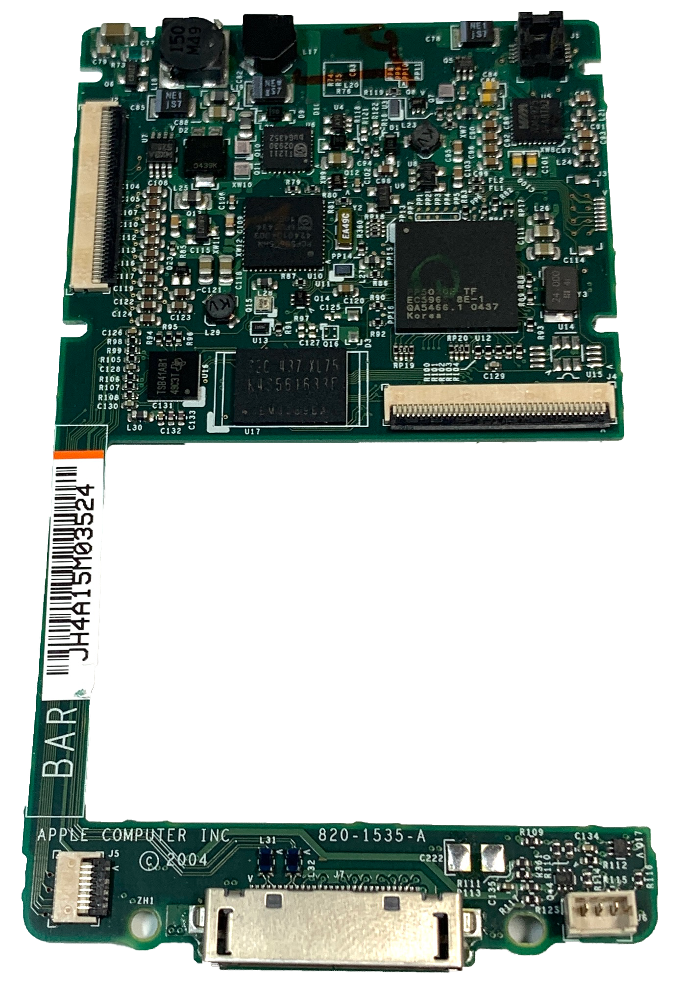 Original Apple Logic Board for iPod Classic Monochrome 4th