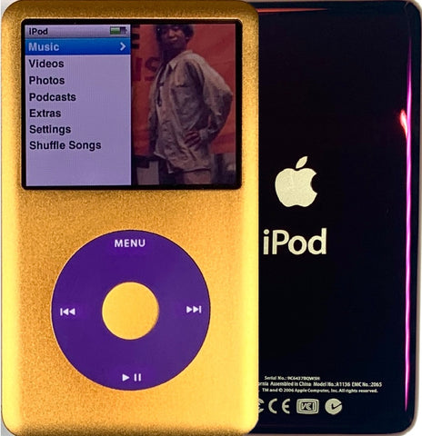 New Apple iPod Classic 6th & 7th Generation Gold / Purple / Gold (Wine)