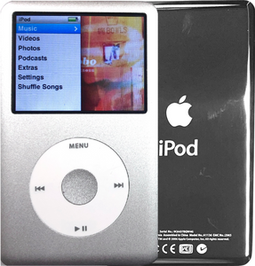 New Apple iPod Classic 6th & 7th Generation Silver / White / Silver